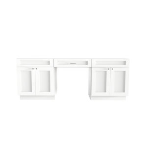 DISAR 90'' Double Bathroom Vanity Base Only | Wayfair